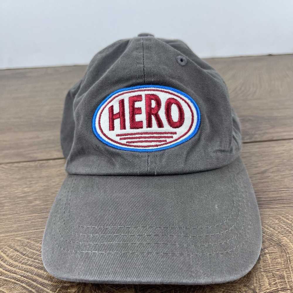 Other Hero Hat Hero Gray Ball Cap Hat Gray Adjust… - image 3