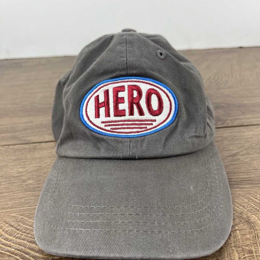 Other Hero Hat Hero Gray Ball Cap Hat Gray Adjust… - image 5