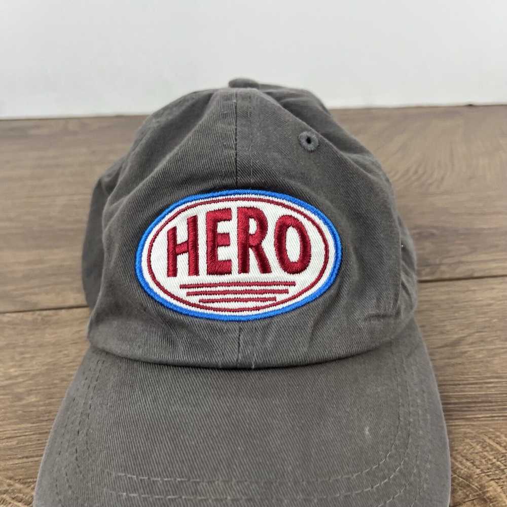 Other Hero Hat Hero Gray Ball Cap Hat Gray Adjust… - image 6