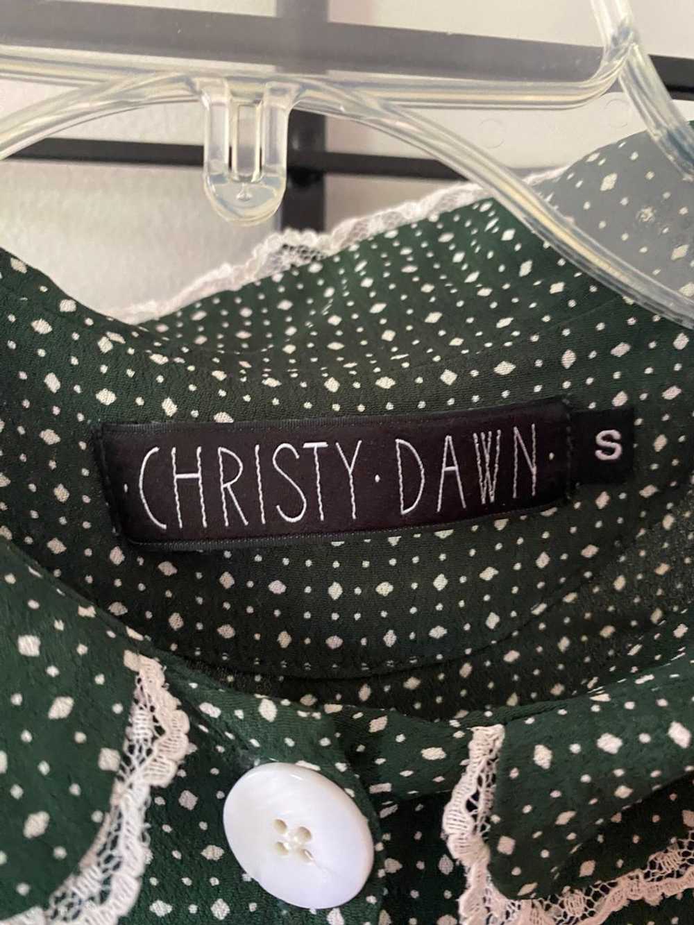 Christy Dawn The Sebastian Dress- Emerald Ditsy –… - image 4