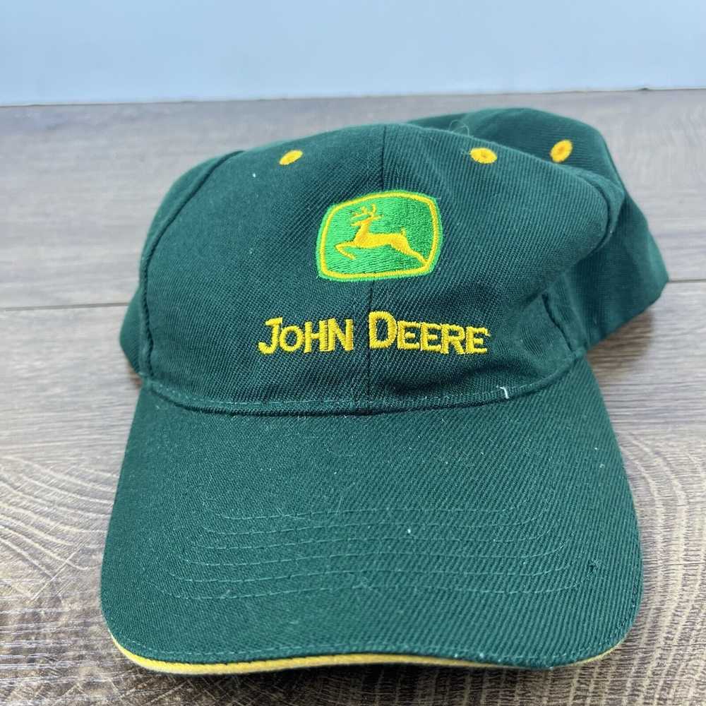 John Deere John Deere Green Hat Green Adjustable … - image 2