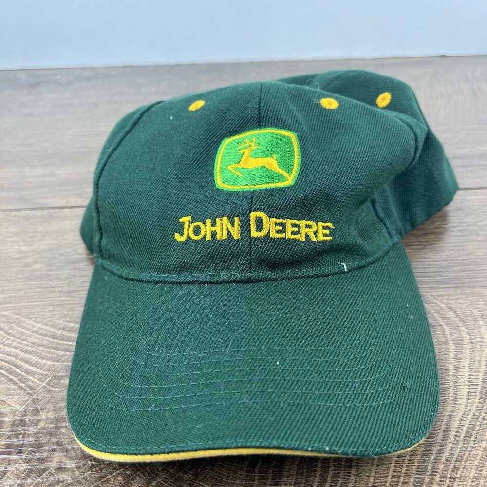 John Deere John Deere Green Hat Green Adjustable … - image 3