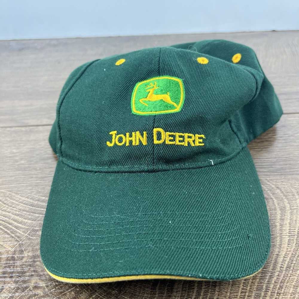 John Deere John Deere Green Hat Green Adjustable … - image 4