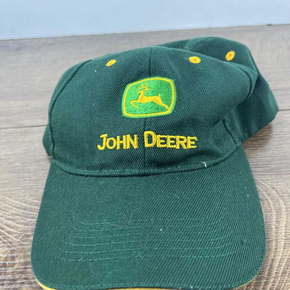 John Deere John Deere Green Hat Green Adjustable … - image 5