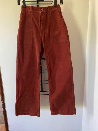 United by Blue Rust Red Corduroy Pants Organic…