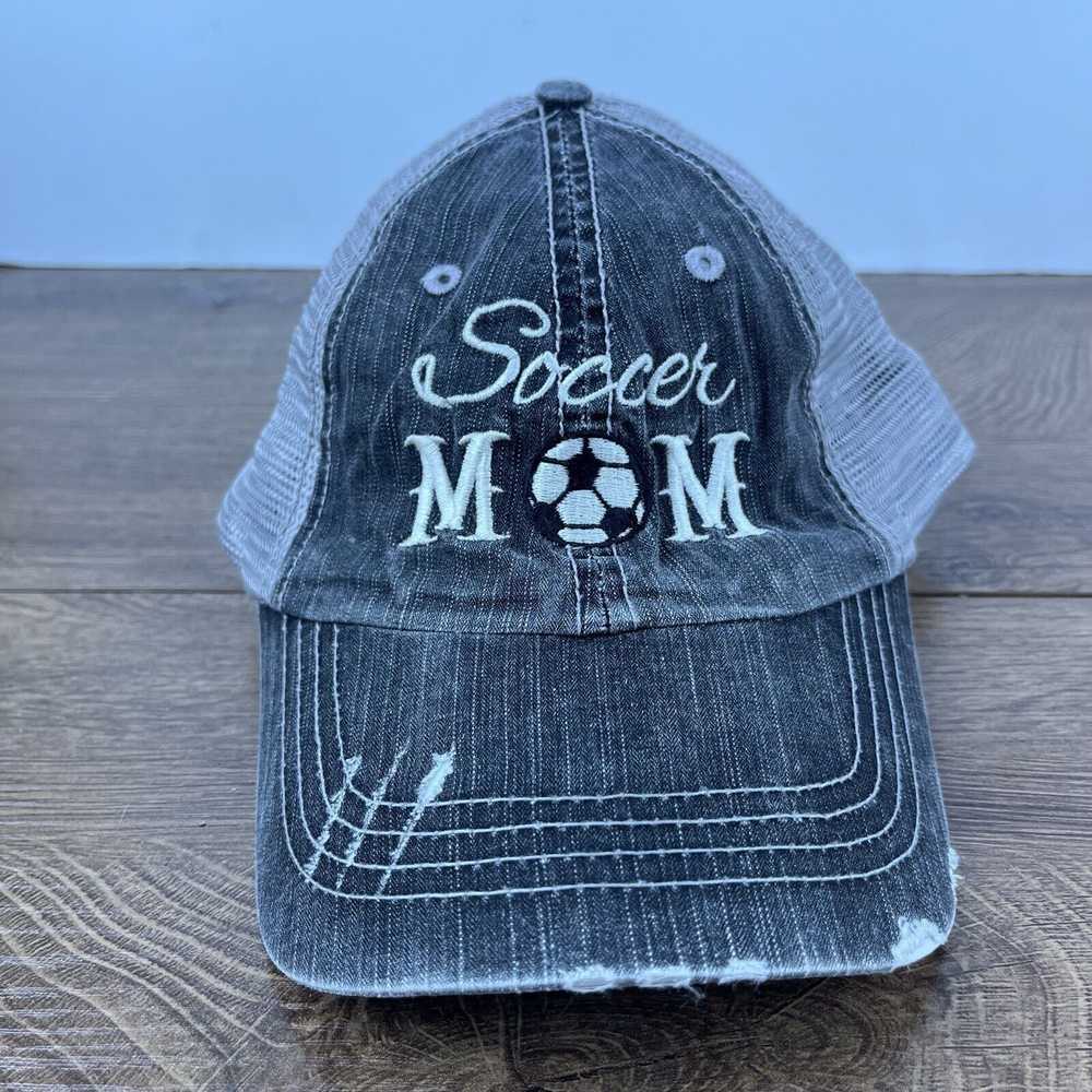 Other Soccer Mom Hat Soccer Mom Baseball Hat Gray… - image 1