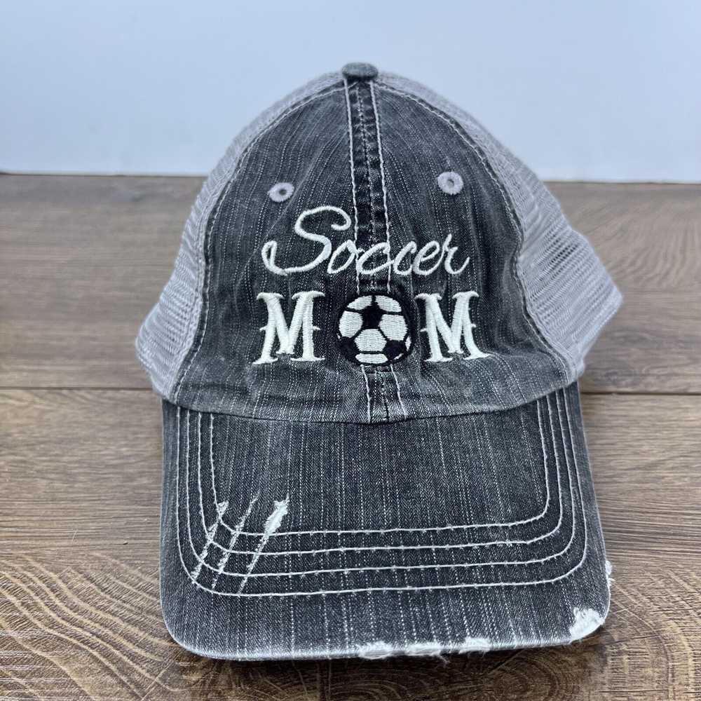 Other Soccer Mom Hat Soccer Mom Baseball Hat Gray… - image 3