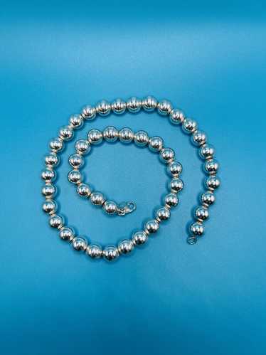 Tiffany & Co. Tiffany Silver Bead Necklace