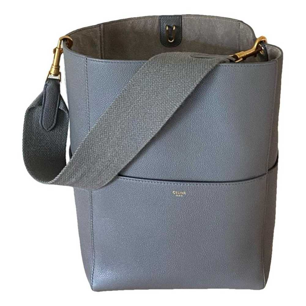 Celine Seau Sangle leather handbag - image 1