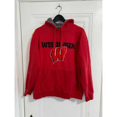 Ncaa University of Wisconsin Badgers Hoodie Women… - image 1