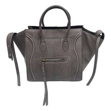 Celine Luggage Phantom python handbag