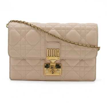 Dior Christian Dior Addict Cannage Chain Wallet C… - image 1