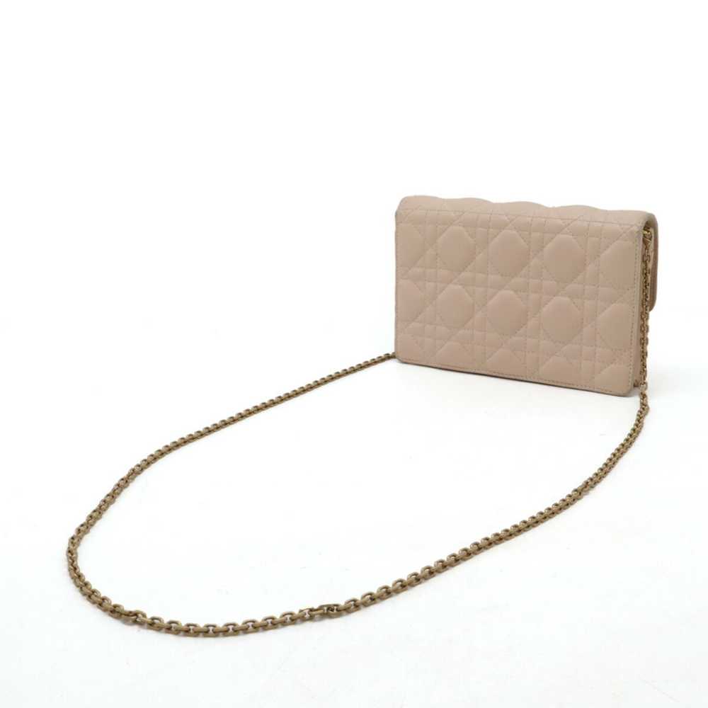 Dior Christian Dior Addict Cannage Chain Wallet C… - image 3