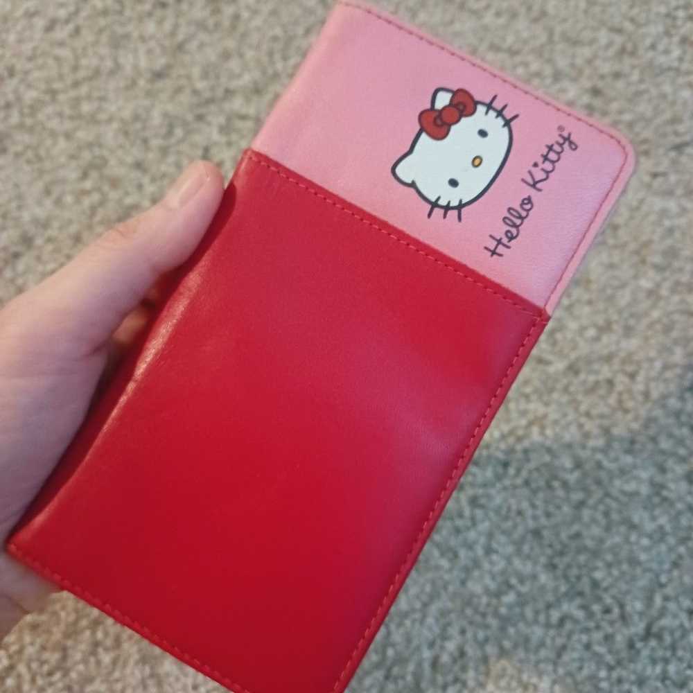 Vintage Sanrio Hello Kitty Checkbook Wallet - image 1