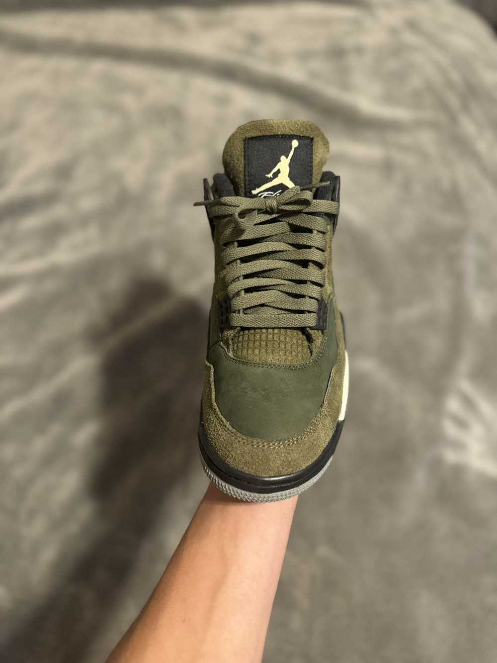 Jordan Brand × Nike Jordan 4 olive worn once - image 6