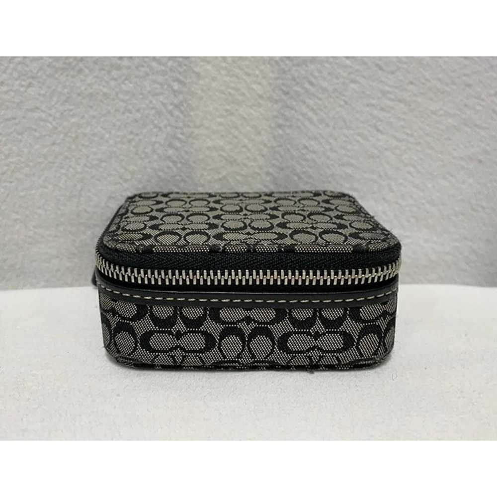 Vintage Coach Signature Mini C Pill Case Holder B… - image 2