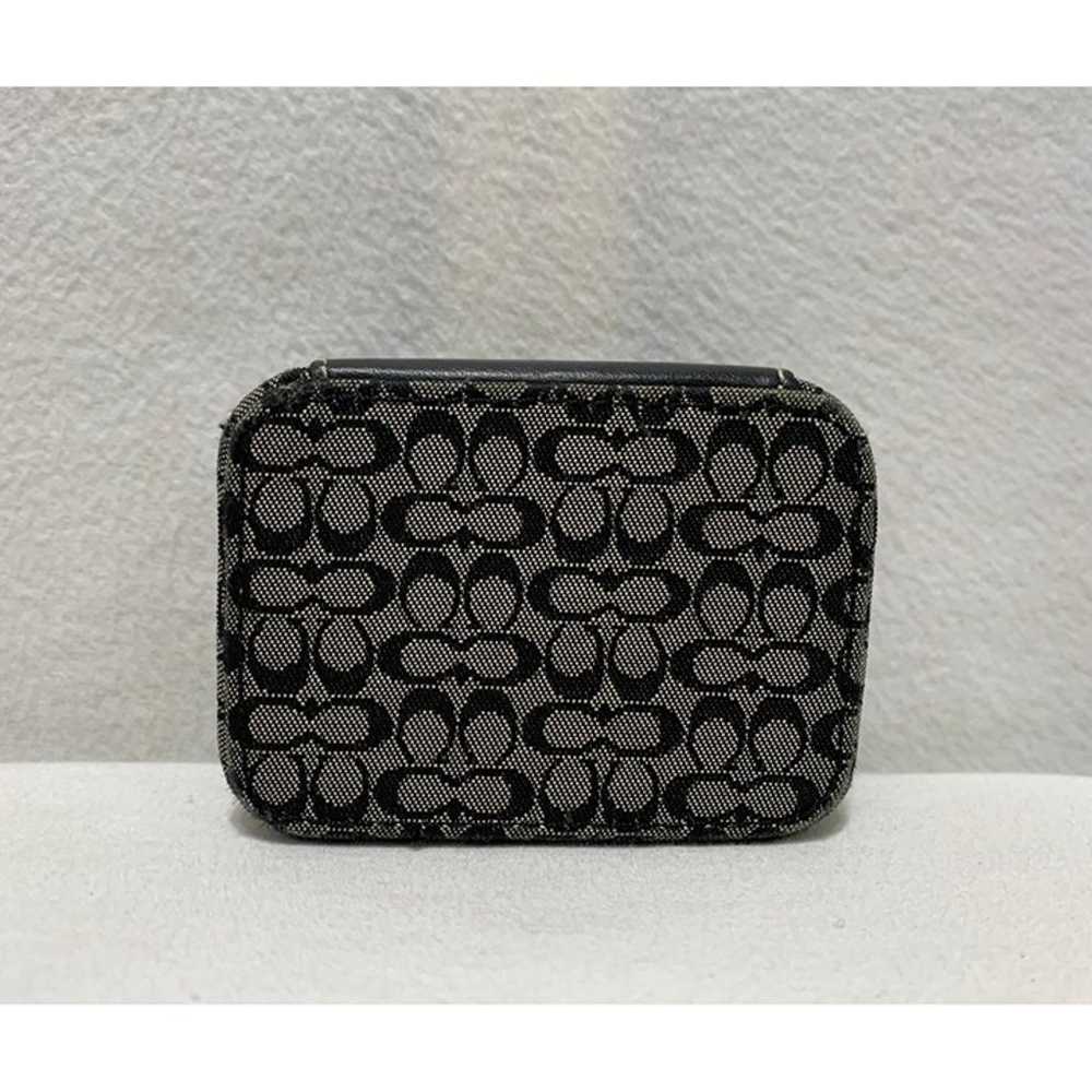 Vintage Coach Signature Mini C Pill Case Holder B… - image 8