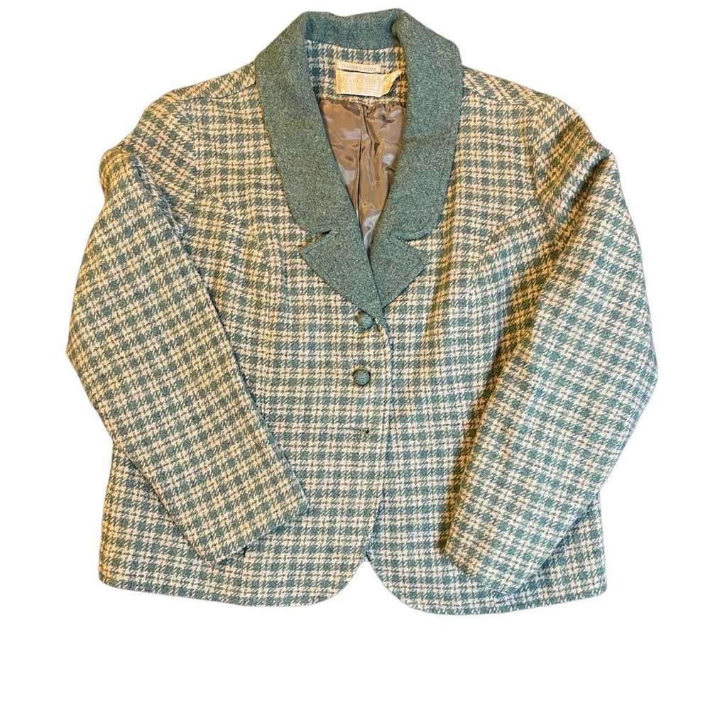 Pendleton Pendleton wool plaid blazer jacket - image 1