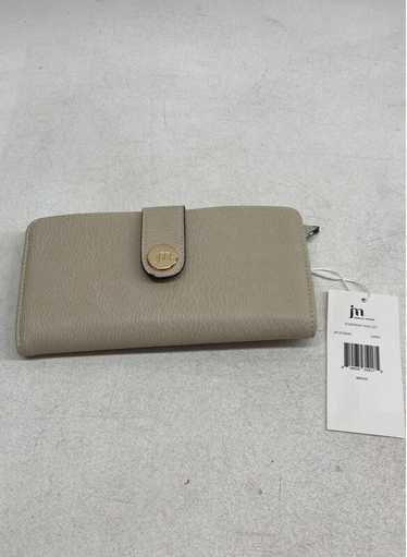 Jessica Moore Cream Leather Wallet NWT