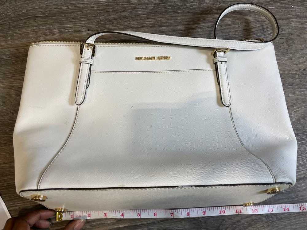 Michael Kors White Tote - image 4