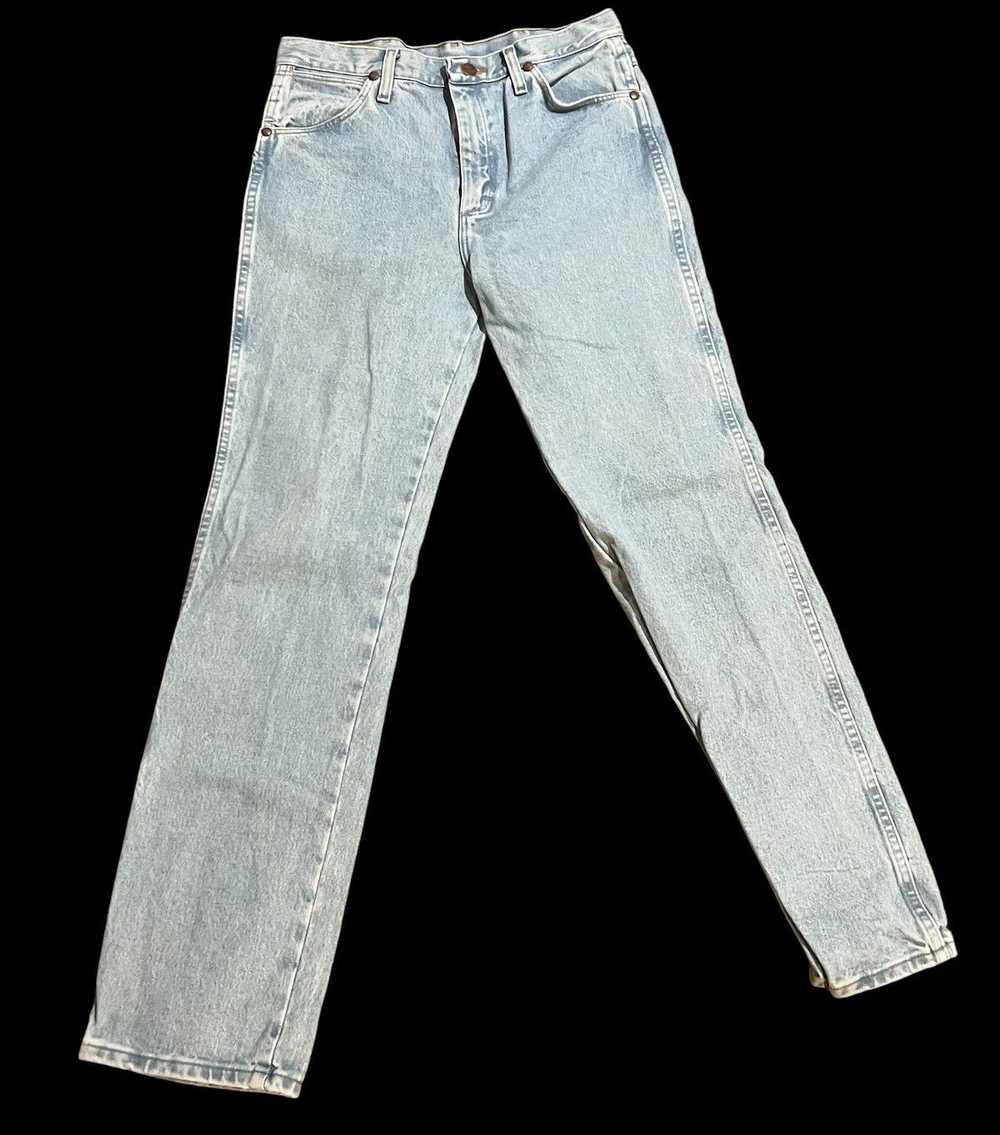 Wrangler Wrangler Western Cowboy Cut Straight Den… - image 2