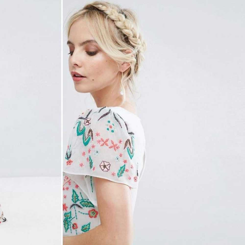 ASOS Frock And Frill Premium Floral Embellished T… - image 2