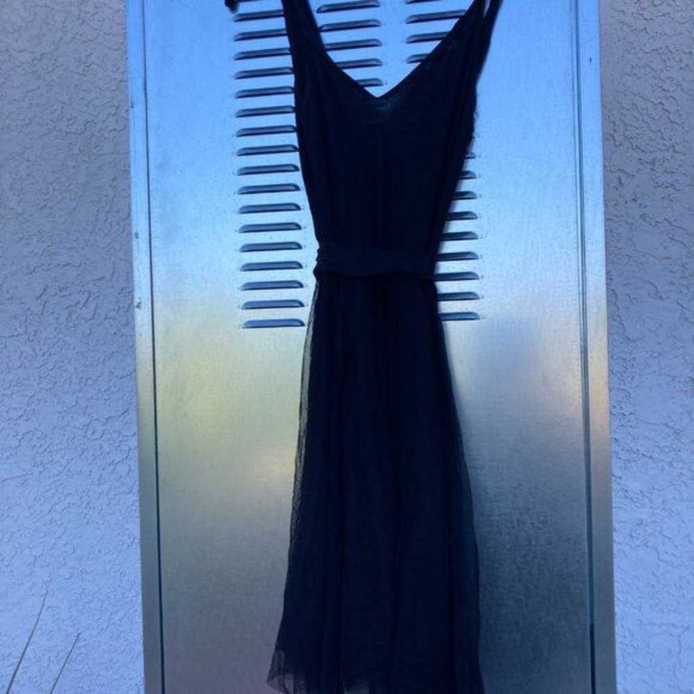 VINTAGE Y2K DKNY Black Tulle Ballerina Dress - image 8