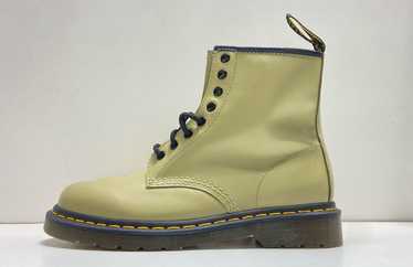 Dr. Martens 1460 Olive Green Leather Combat Boots… - image 1