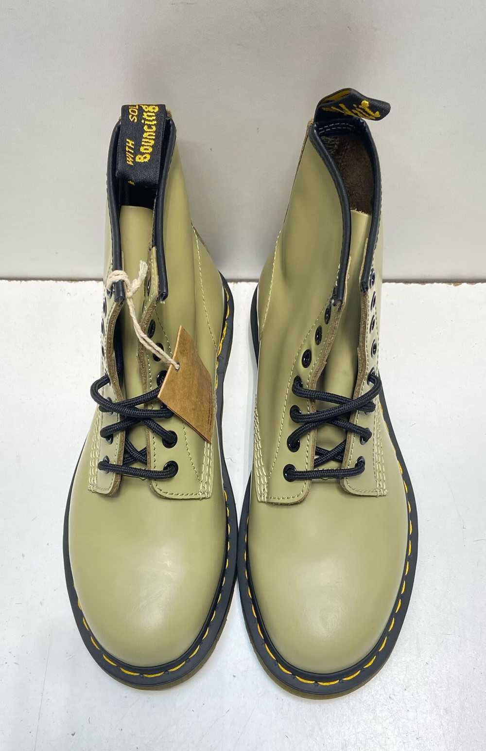 Dr. Martens 1460 Olive Green Leather Combat Boots… - image 5