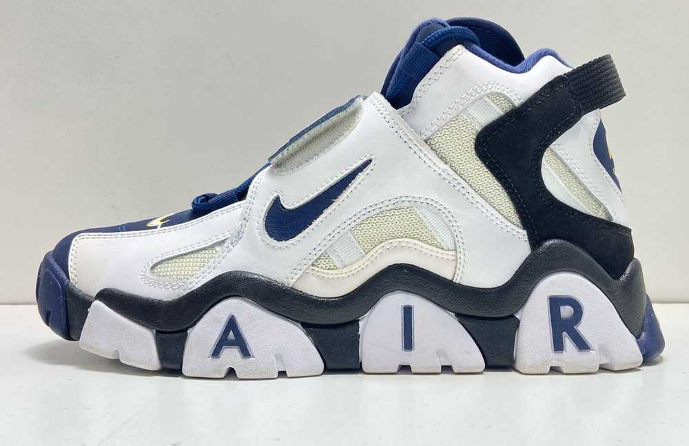 Nike Air Barrage Mid Navy White Casual Shoes Men'… - image 1