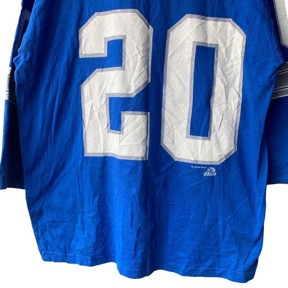 NFL × Vintage Vintage 1997 Detroit Lions Barry Sa… - image 8