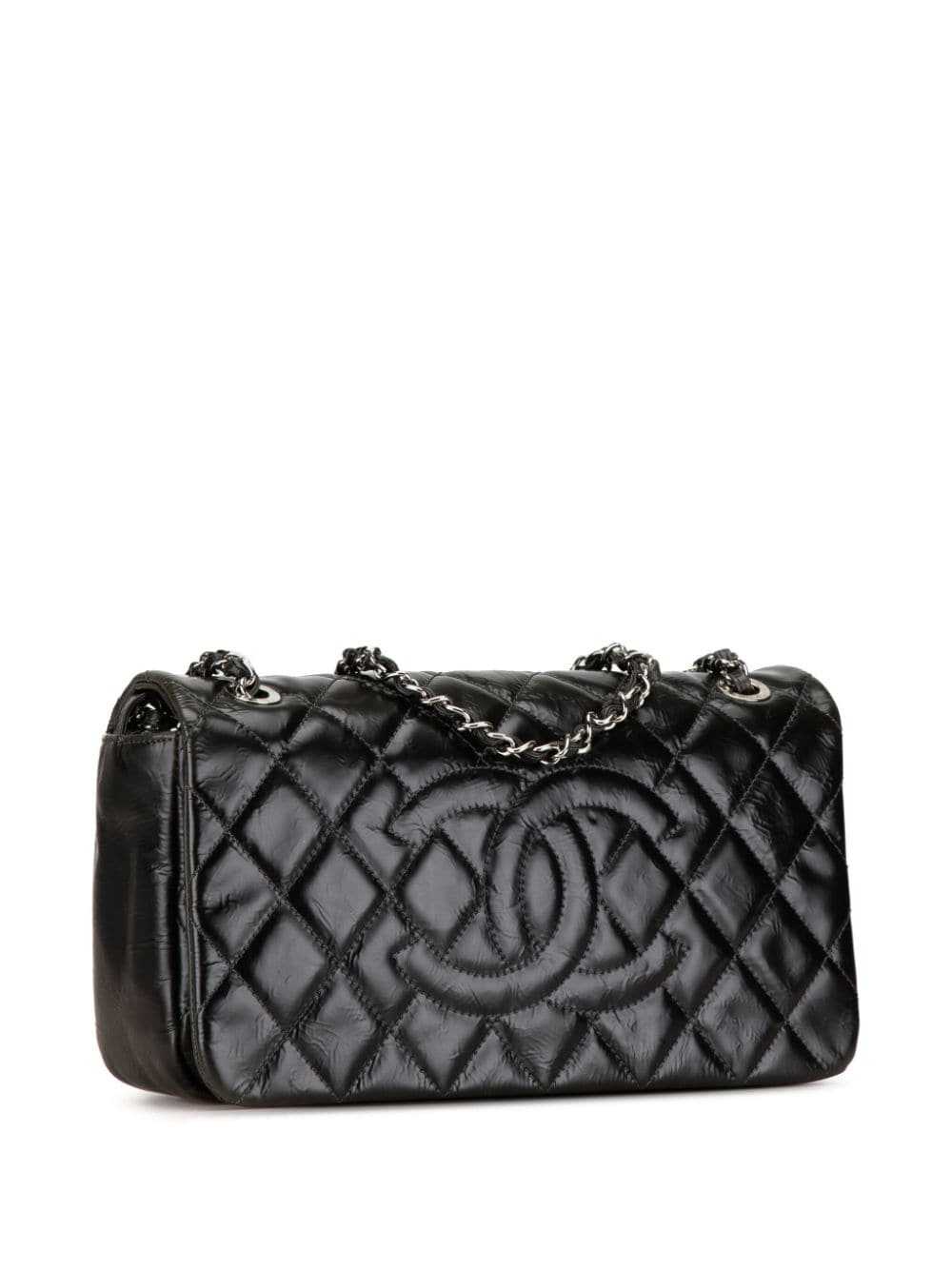 CHANEL Pre-Owned 2010-2011 CC Quilted Glazed Calf… - image 3