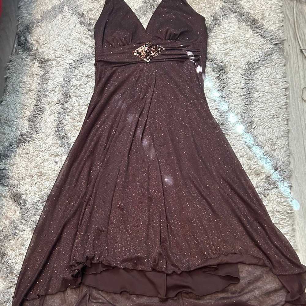 Vintage y2k halter glitter dress - image 2