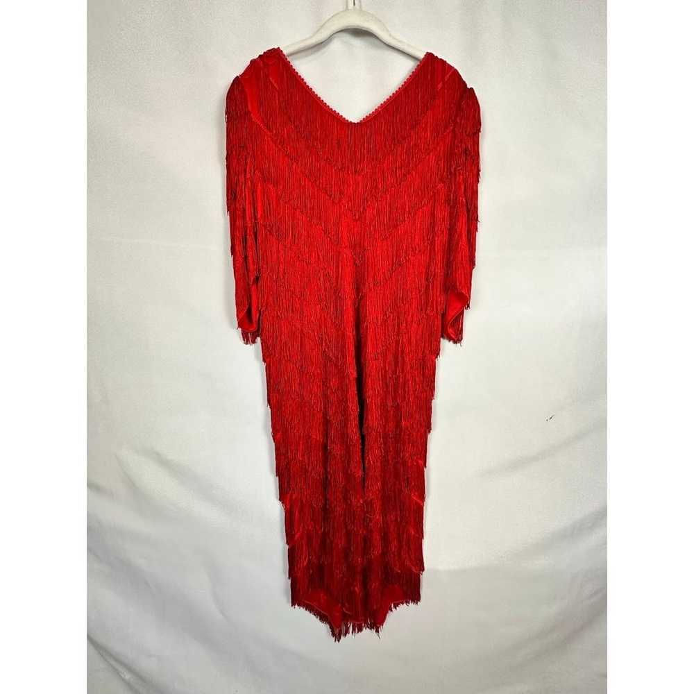 Vintage Nightworks Flapper Fringe Dress - image 6