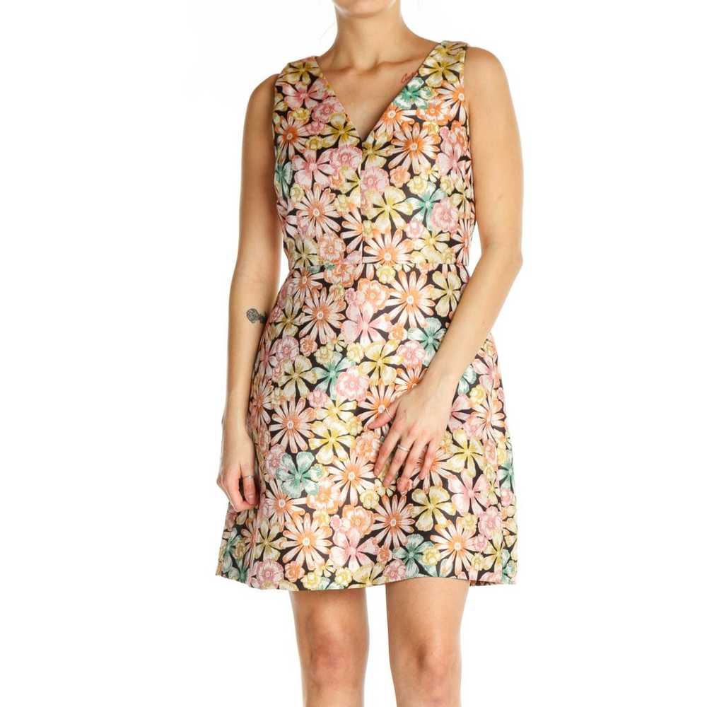 Banana Republic Floral A-Line Dress - image 1