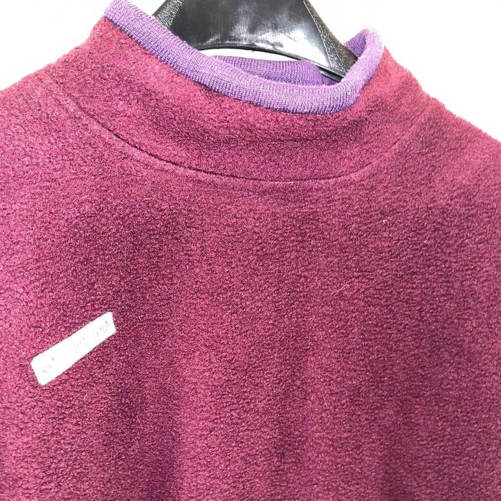 VTG Columbia Woman's Turtle Neck Sweater Purple S… - image 2