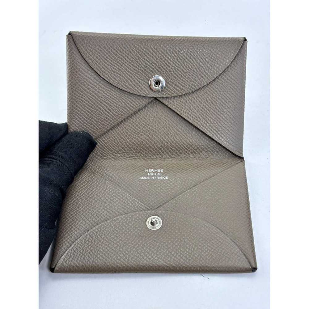 Hermès Leather wallet - image 2