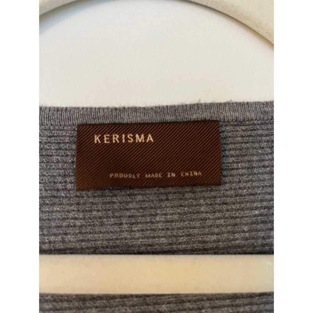 Designer Kerisma Ryu V-neck Grey Favorite Sweater… - image 4