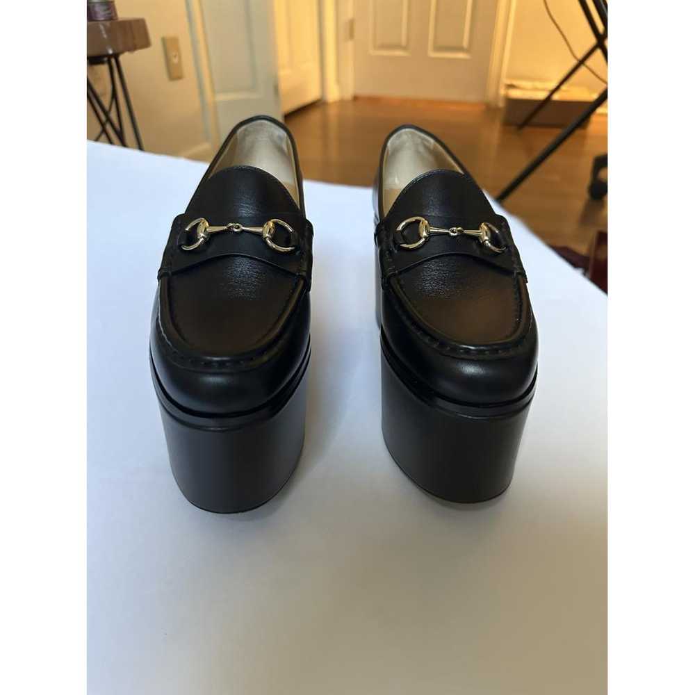 Gucci Leather flats - image 3