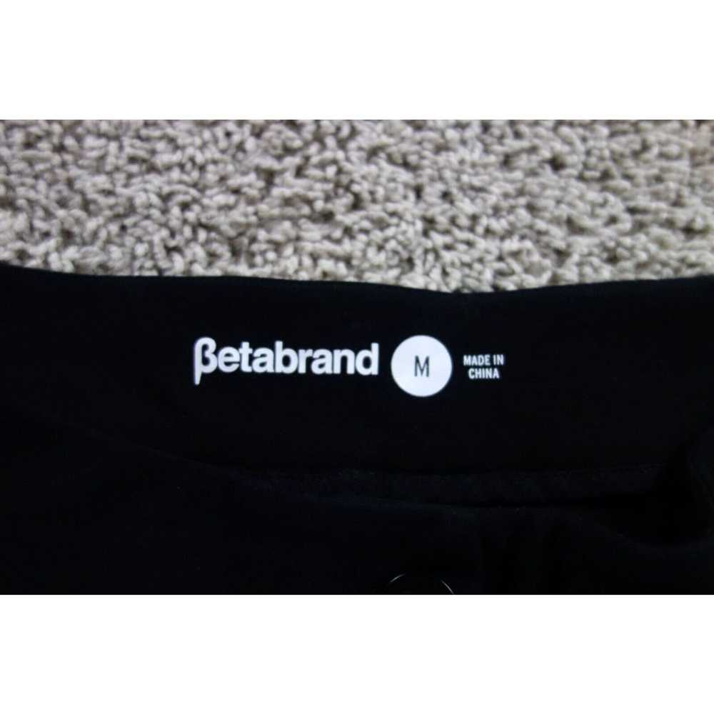 Vintage Betabrand Pants Womens Medium Black Dress… - image 3