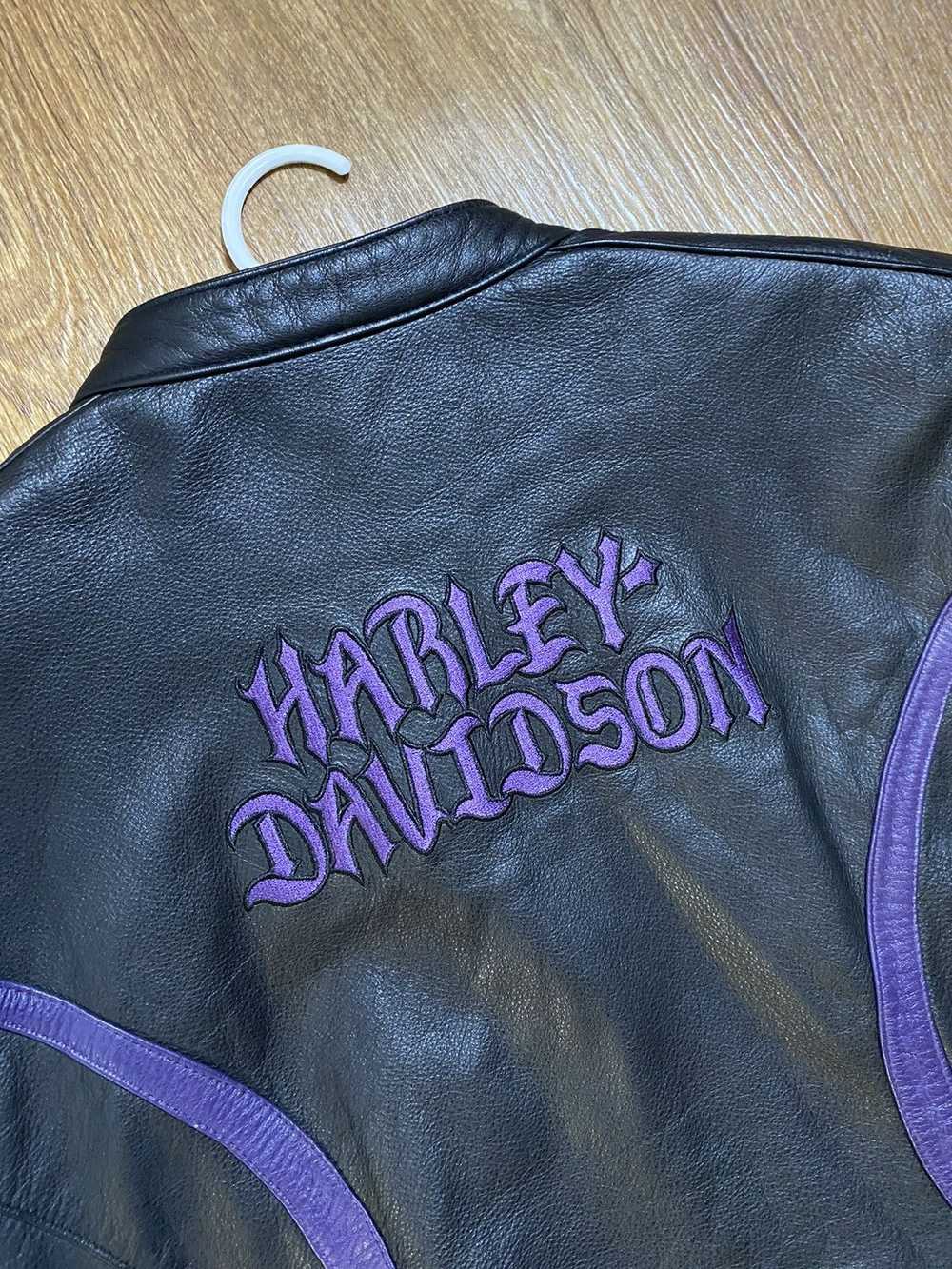 Harley Davidson × Leather Jacket × Vintage 🔥RARE… - image 4