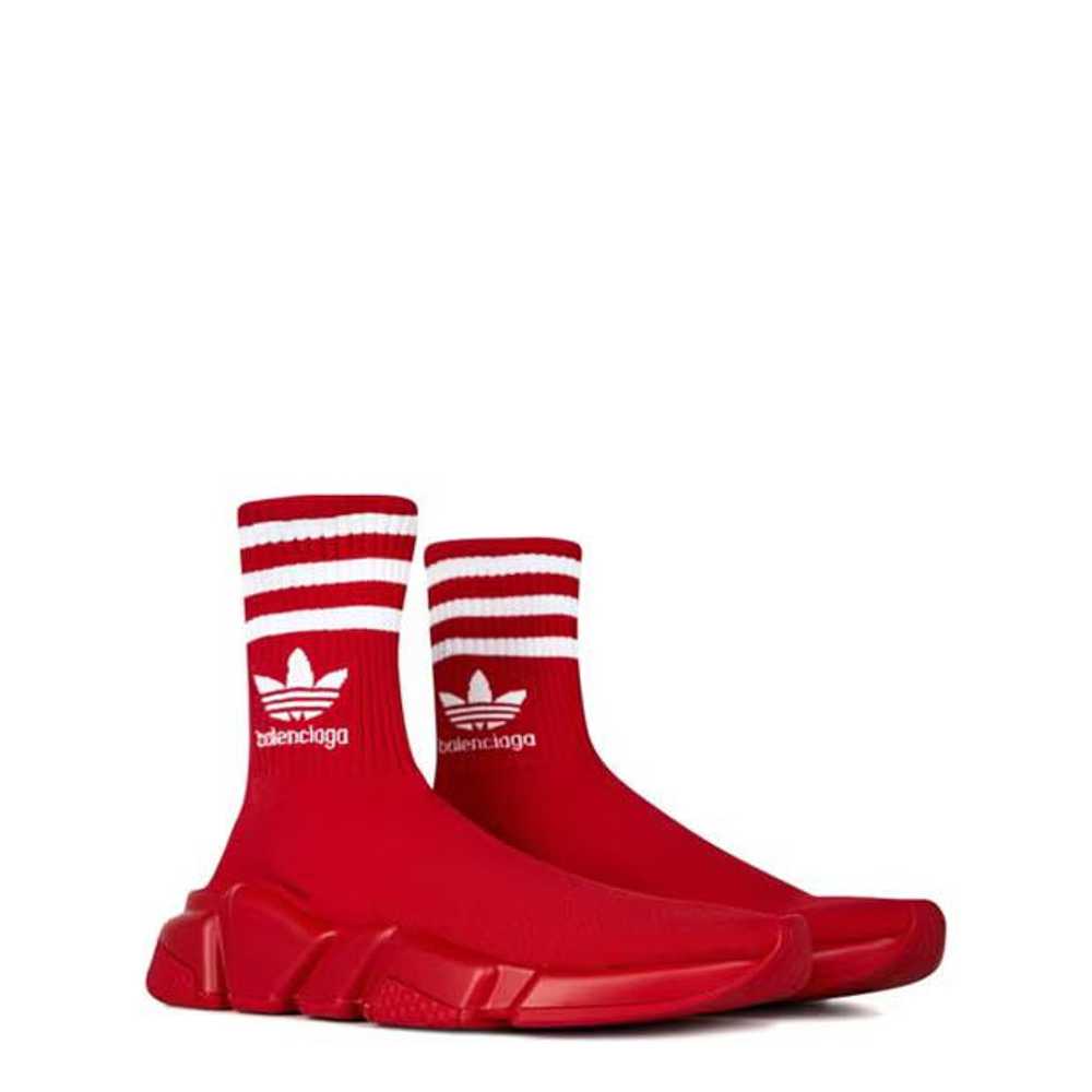 Balenciaga o1g2r1mq0924 Trainers in Red & White - image 3