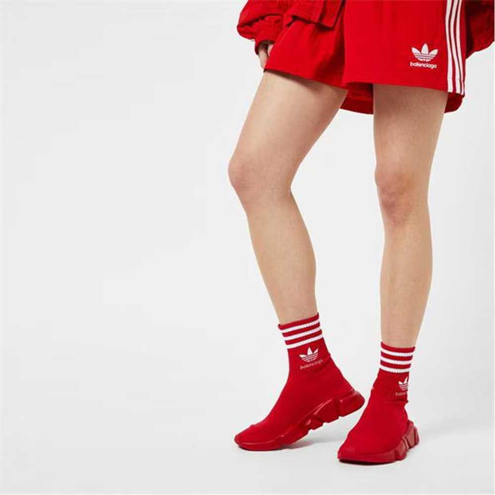 Balenciaga o1g2r1mq0924 Trainers in Red & White - image 5