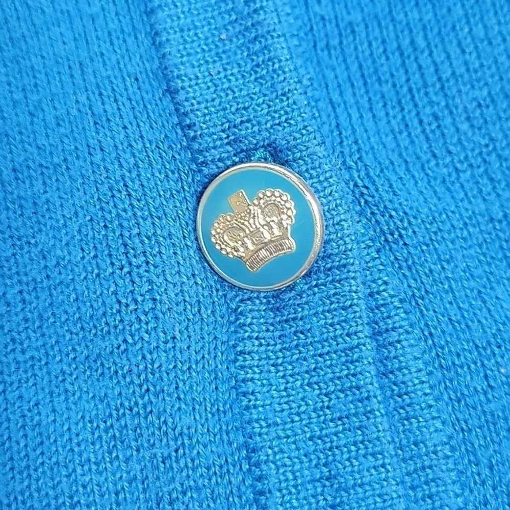 Y2k Vintage Juicy Couture Blue Cotton Button Up C… - image 6