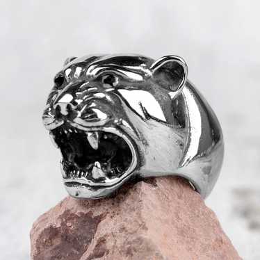 Japanese Brand × Jewelry × Vintage Leopard Ring - image 1