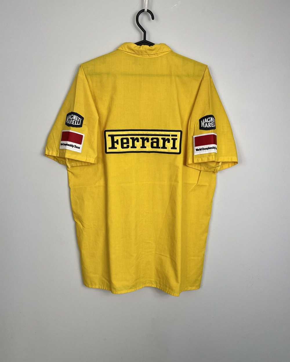 Ferrari × NASCAR × Racing Shirt Ferrari World Cha… - image 3