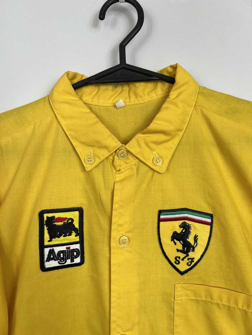 Ferrari × NASCAR × Racing Shirt Ferrari World Cha… - image 5