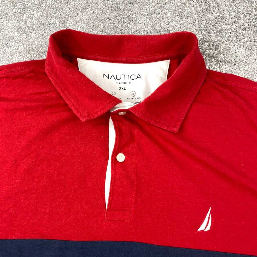 Nautica Nautica Classic Fit Polo Shirt Men's 2XL … - image 2