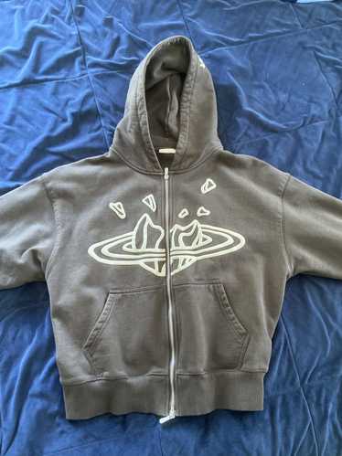 Broken Planet Broken Planet Zip Up Hoodie Brown