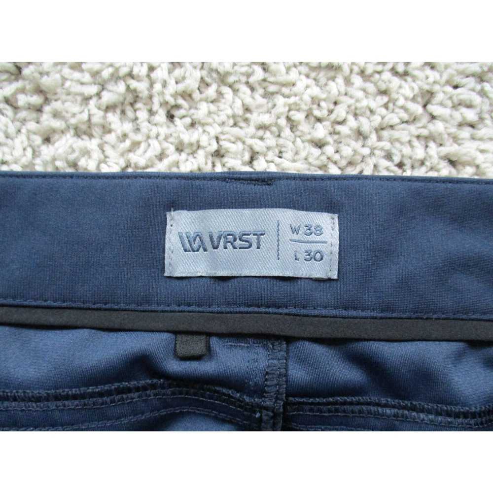 Vintage VRST Pants Mens 38 Blue Chino Straight Pe… - image 2